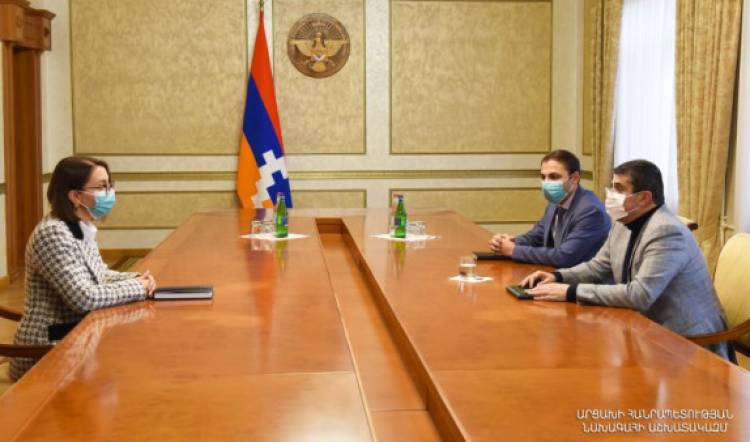Արայիկ Հարությունյանն ընդունել է ՀՀ նորընտիր ՄԻՊ Քրիստինե Գրիգորյանին