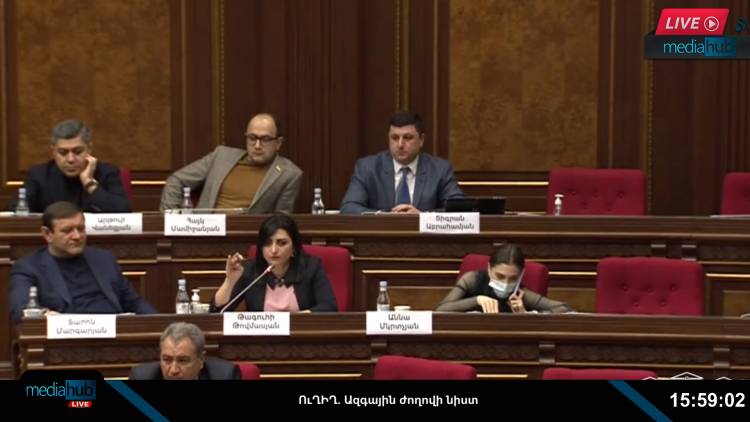 ՔՊ-ն դեմ քվեարկեց Թագուհի Թովմասյանի առաջարկած նախագծին (տեսանյութ)