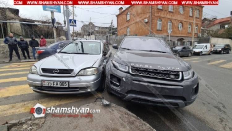 Ավտովթար Երևանում․ կա վիրավոր