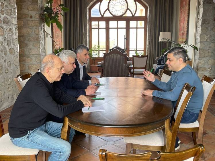 ՀՀ ԱԺ «Պատիվ ունեմ» խմբակցության ղեկավար Արթուր Վանեցյանն աշխատանքային այց է կատարել Արցախ. մանրամասներ