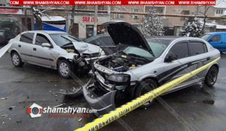 Բախվել են Chevrolet-ն ու 2 Opel-ները․ կան վիրավորներ