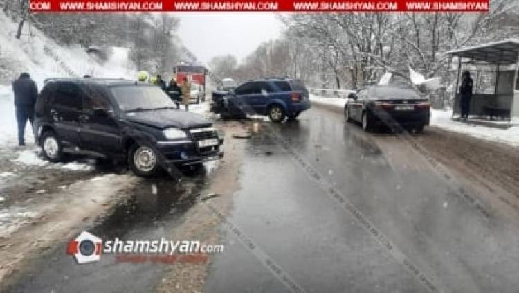 Խոշոր ավտովթար Տավուշի մարզում. կան վիրավորներ