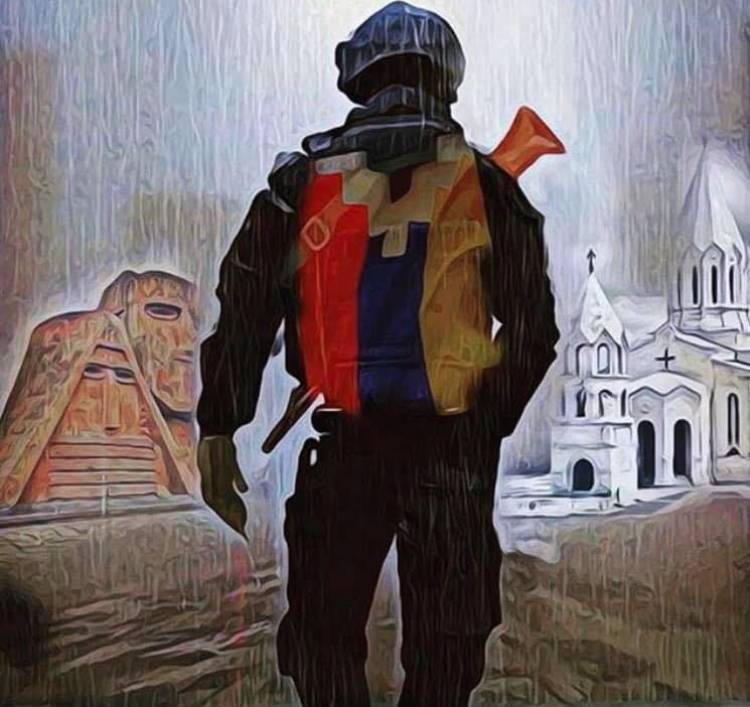 Երեկ զոհված Արարատի ֆեյսբուքյան էջի ետնանկարն է