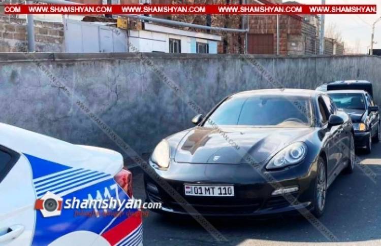 Երևանում բախվել են Ազգային Ժողովի պատգամավորի Porsche Panamera-ն ու Mercedes-ը
