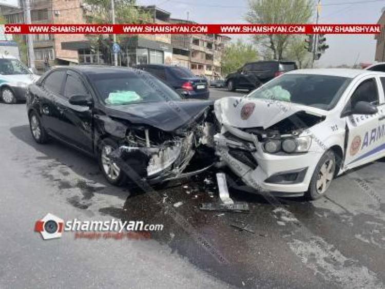 Խոշոր վթար՝ Երևանում․ կան վիրավորներ