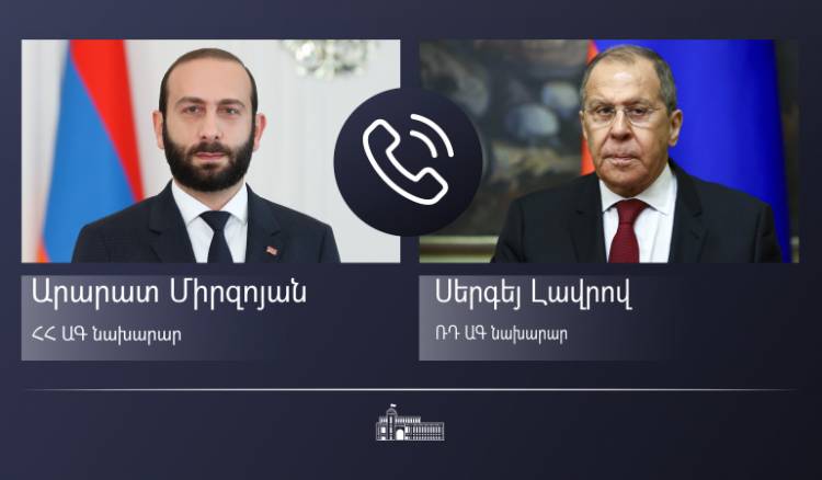 Արարատ Միրզոյանը հեռախոսազրույց է ունեցել Լավրովի հետ․ ինչ են քննարկել
