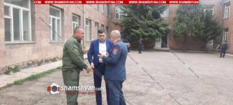 Ահազանգ Վերնաշեն գյուղի դպրոցից․ տեղադրված է ռումբ, կան դանակահարվածներ
