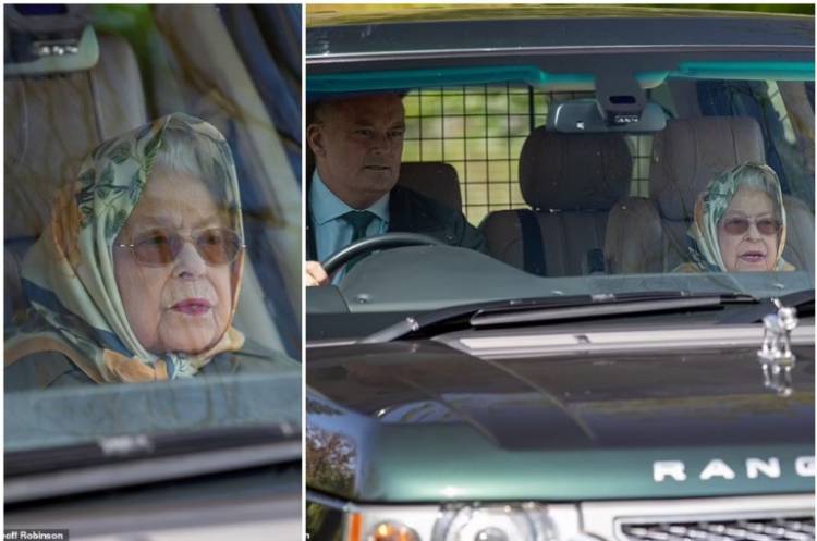 Մեծ Բրիտանիայի թագուհուն 96-ամյակի օրը նկատել են կանաչ Range Rover-ով շրջելիս