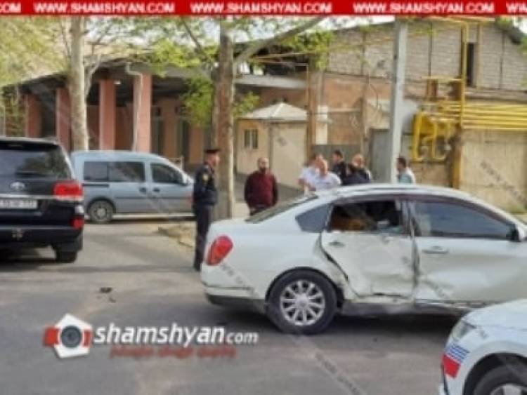 Երևանում վթարվել է Ջալալ Հարությունյանի Toyota Land Cruiser մեքենան