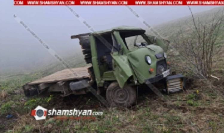 Տավուշում ՈՒԱԶ-ը 500 մ գլորվել է ձորը․ մահացած վարորդը կնոջը և հարևանին տարել էր սիբեխ հավաքելու