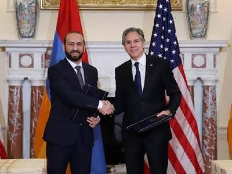 Արարատ Միրզոյանը հանդիպել է ԱՄՆ պետքարտուղար Էնթոնի Բլինքենի հետ
