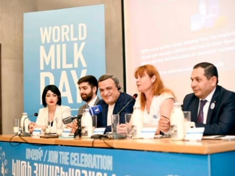 Հայաստանը միացել է կաթի համաշխարհային օրվա արշավին