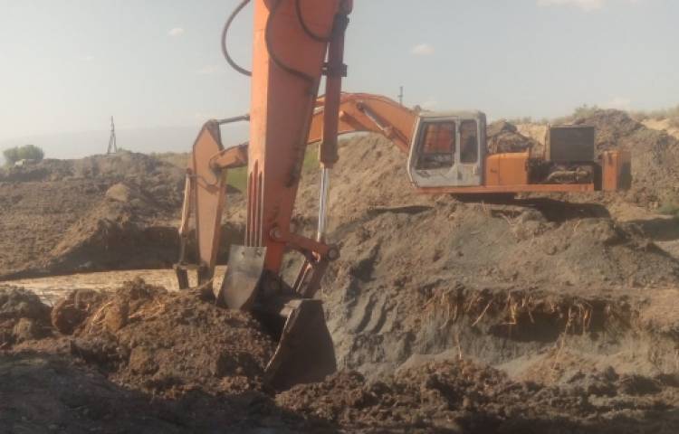 Երասխահունից Արևիկ տանող ճանապարհին հայտնաբերվել է ավազի ապօրինի արդյունահանման դեպք