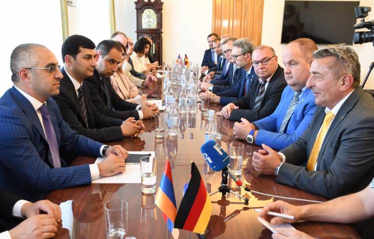 ԳԴՀ Սաքսոնիա-Անհալթ երկրամասի պատվիրակությունը այցելել է Արմավիրի մարզ