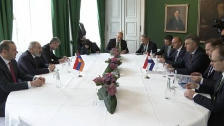 Մյունխենում Նիկոլ Փաշինյանը հանդիպել է Խորվաթիայի վարչապետին