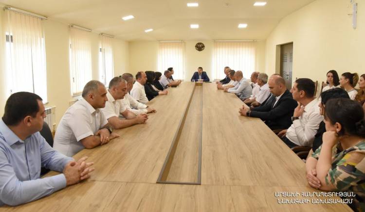Արցախի նախագահը հանդիպումներ է անցկացնում հասարակության հետ