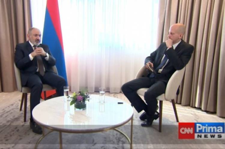 Փաշինյանի հարցազրույցը CNN Prima NEWS հեռուստաընկերությանը (տեսանյութ)