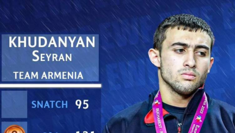 Հայաստանն առաջին մեդալն է նվաճել ծանրամարտի Եվրոպայի Մ20 տարեկանների առաջնությունում