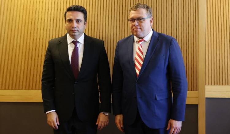 ՀՀ տարածքային ամբողջականությունն առաջնային է մեզ համար. Էստոնիայի խորհրդարանի նախագահը՝ Ալեն Սիմոնյանին