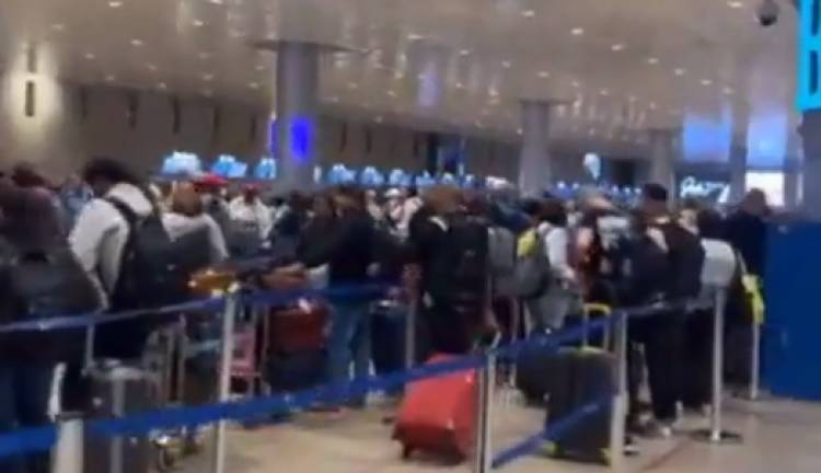 Տեսանյութ.Բեն Գուրիոն օդանավակայանում քաոս է, հազարավոր մարդիկ փորձում են լքել երկիրը, սակայն ավիաընկերությունները չեղարկել են թռիչքները դեպի Իսրայել