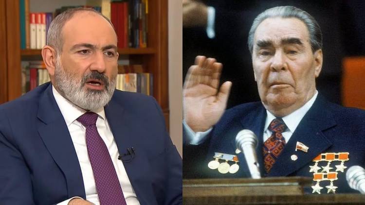 Փաշինյանը՝ Բրեժնևի հետքերով