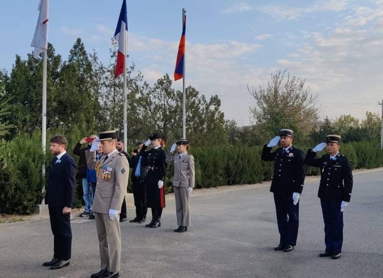 Ֆրանսիայի դեսպանությունը հարգանքի տուրք է մատուցել