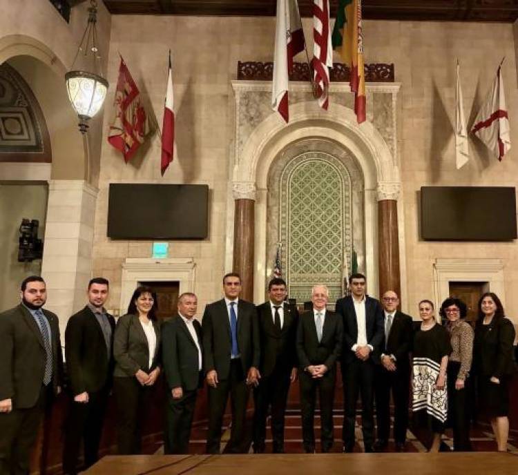 Թաթոյանը, Կապանի, Գորիսի համայնքապետերը ԱՄՆ-ում ներկայացրել են Ադրբեջանի հարձակումների հետևանքները