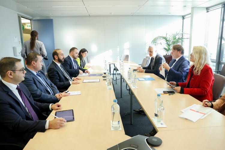 Միրզոյանը հանդիպել է ԵՄ հարևանության և ընդլայնման հարցերով hանձնակատարի հետ․ «Խաղաղության խաչմերուկն» են քննարկել