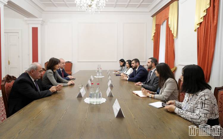 Ռուբինյանն ընդունել է Մակա Բոճորիշվիլիին․ կարեւորել են տարածաշրջանում խաղաղության հաստատումը