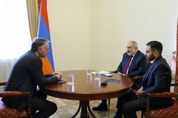 Փաշինյանն ընդունել է Եվրոպական հեռարձակողների միության նախագահին