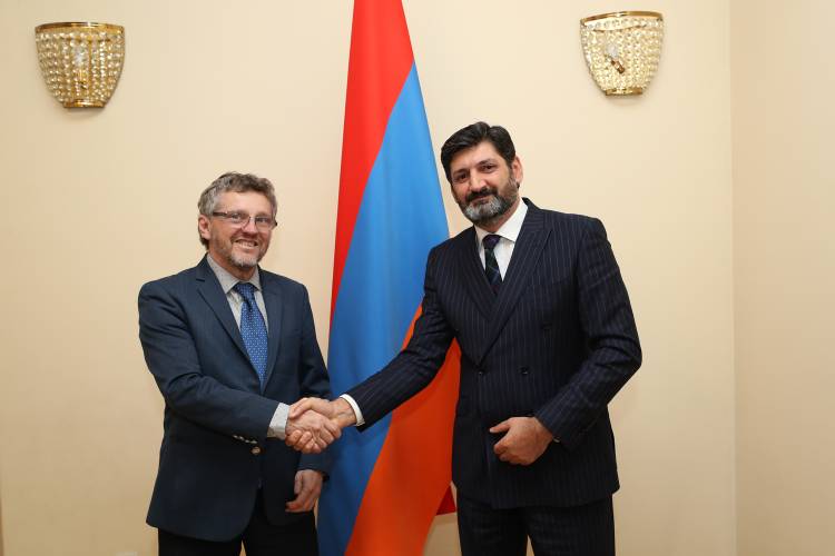Վահե Գրիգորյանն ընդունել է Ճշմարտության, արդարության, հատուցման և չկրկնվելու երաշխիքների խթանման հարցերով զեկուցողին
