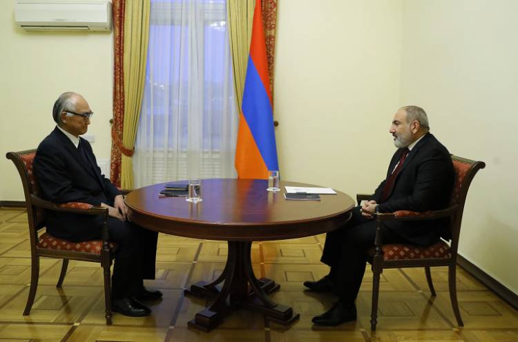 Նիկոլ Փաշինյանը հրաժեշտի հանդիպում է ունեցել ՀՀ-ում Ճապոնիայի դեսպան Ֆուկուշիմա Մասանորիի հետ