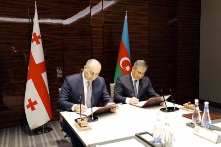 Վրաստանի և Ադրբեջանի ՊՆ ղեկավարները ստորագրել են 2024 թվականի համագործակցության ծրագիրը