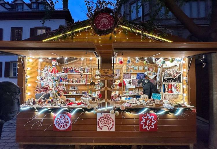 Հայաստանն առաջին անգամ մասնակցում է Ստրասբուրգի Սուրբ Ծննդյան տոնավաճառին