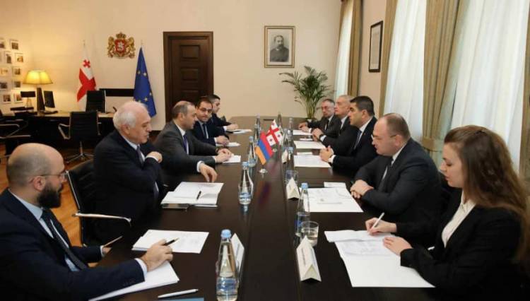 Ի՞նչ են քննարկել Արմեն Գրիգորյանն ու Վրաստանի խորհրդարանի նախագահը