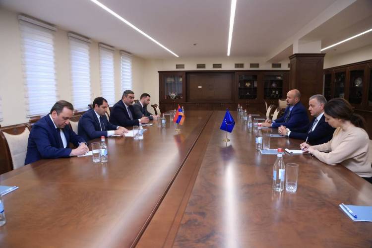 Սուրեն Պապիկյանն ընդունել է ԵՄ պատվիրակության ղեկավարին․ ի՞նչ են քննարկել