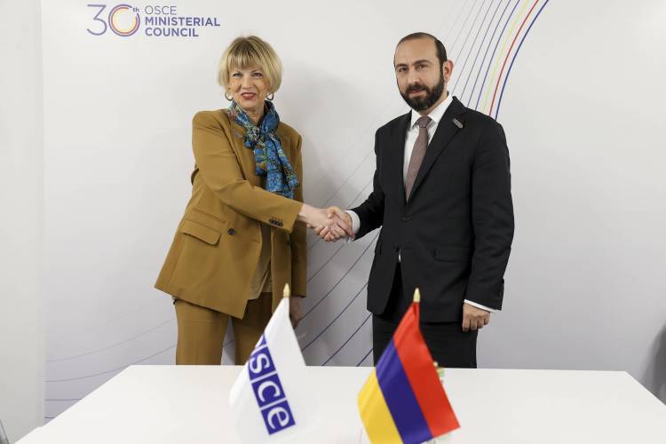 Հանձնառու ենք Ադրբեջանի հետ հարաբերությունների կարգավորմանը․ Միրզոյանը՝ ԵԱՀԿ գլխավոր քարտուղարին