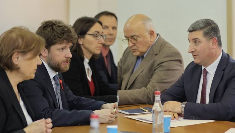 Գնել Սանոսյանն ընդունել է ԶՖԳ գրասենյակի պատվիրակությանը․ ի՞նչ են քննարկել