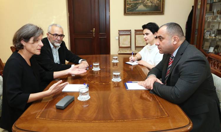 Արման Դիլանյանն ընդունել է Եվրոպայի խորհրդի գրասենյակի ղեկավարին․ ի՞նչ են քննարկել