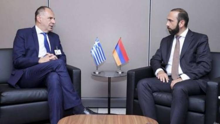 Հանդիպել են Հայաստանի և Հունաստանի ԱԳ նախարարները