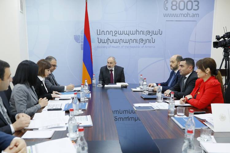 Փաշինյանին է ներկայացվել Առողջապահության նախարարության 2023թ. գործունեության հաշվետվությունը