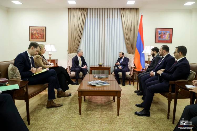 Արարատ Միրզոյանն ընդունել է ԵԱՀԿ Մինսկի խմբի համանախագահին․ ի՞նչ են քննարկել