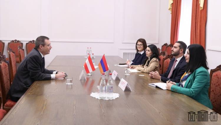 Ռուբեն Ռուբինյանն ընդունել է Ավստրիայի դեսպանին․ ի՞նչ են քննարկել