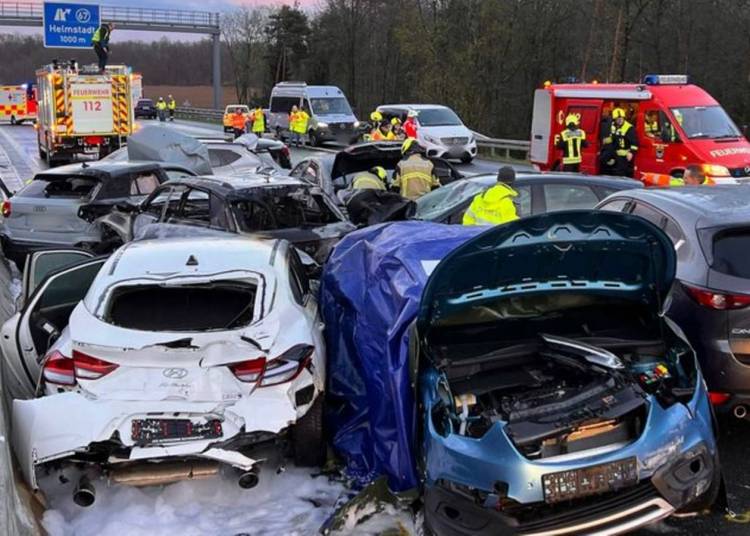 Գերմանիայում կարկուտի պատճառով բախվել են գրեթե 30 ավտոմեքենա․ տասնյակ վիրավորներ կան