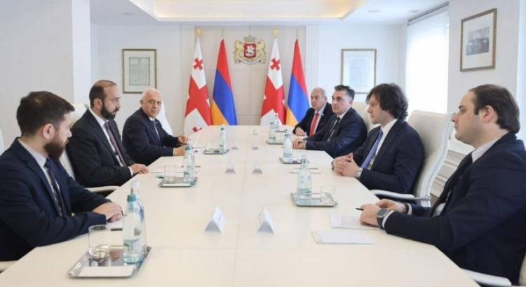 Վրաստանի վարչապետը հանդիպել է Արարատ Միրզոյանի հետ․ մանրամասներ