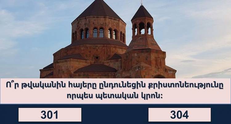ԹԵՍՏ. 10-ից երկուսն են կարողանում պատասխանել այս հարցերին