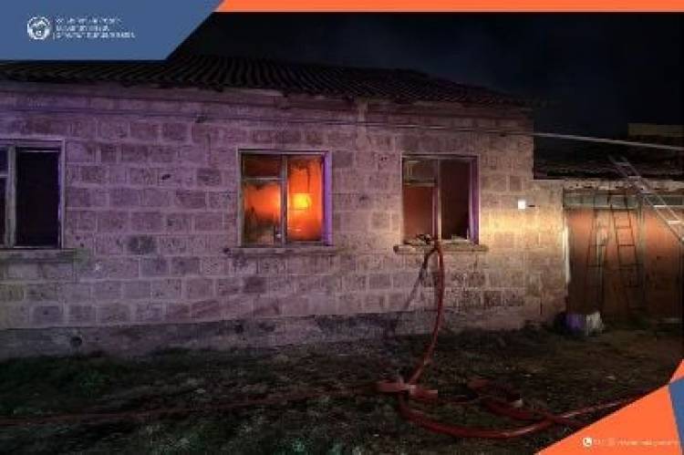 Հրդեհ Արտաշատ քաղաքում․ կանխվել է հրդեհի տարածումը. Վիրավորին հոսպիտալացրել են