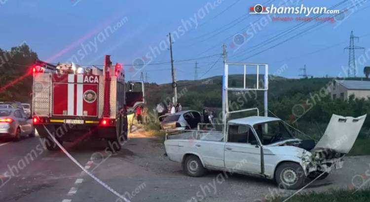 Ողբերգական վթար՝ Արարատում, բախվել են «Opel» և «ՎԱԶ 2106», վարորդ է հիվանդանոցում մաhացել․ Shamshyan