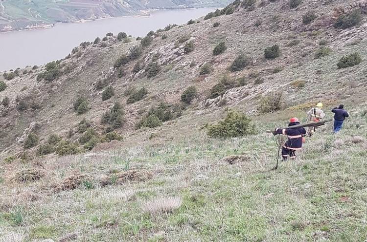 Վերնաշեն գյուղի ջրի կուտակման ավազանի մոտակայքում քաղաքացին ընկել է ձորը
