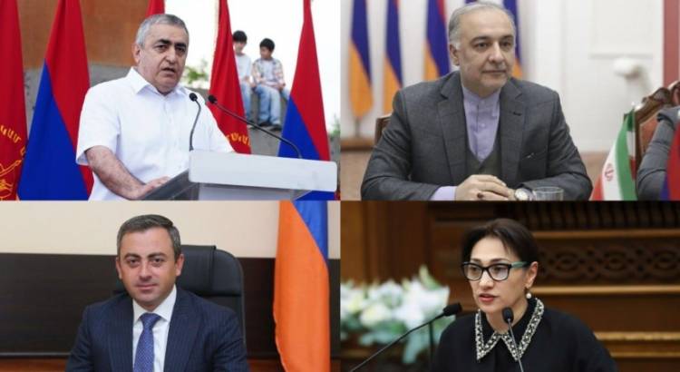 ՀՅԴ-ականներն այցելել են Հայաստանում Իրանի դեսպանատուն